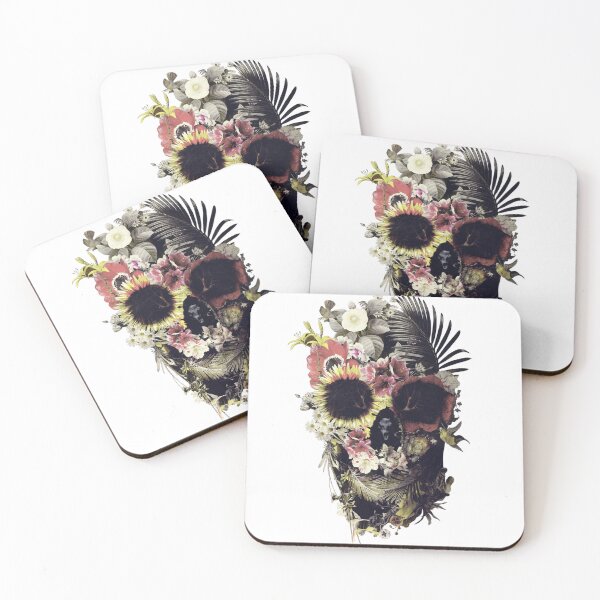 Item preview, Day Of The Dead Floral Skull designed and sold by Ink Bloom Studio ⭐⭐⭐⭐⭐.