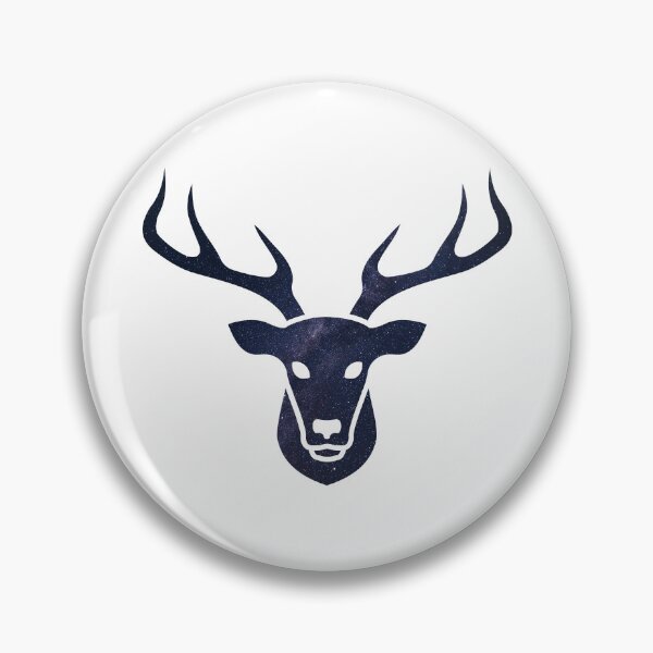 Item preview, Glowing Milky Way On Dark Sky Moose Head | Cute Moose designed and sold by BopleDesigns.
