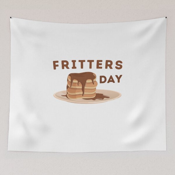 Item preview, National Fritters Day  designed and sold by OneDayCollected.