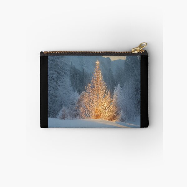 Item preview, Winter Evening Mountain Xmas Tree designed and sold by lordyswiss.