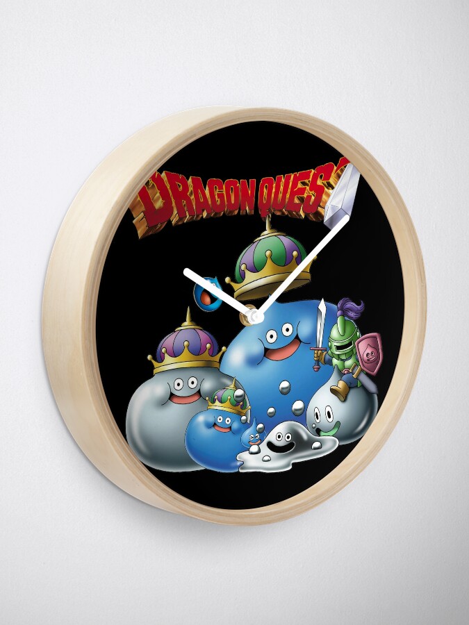 Dragon Quest Slime Clock By Laivine Redbubble