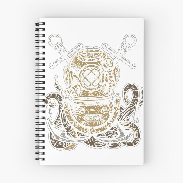 Item preview, Diver Octopus designed and sold by Taz-Clothing.