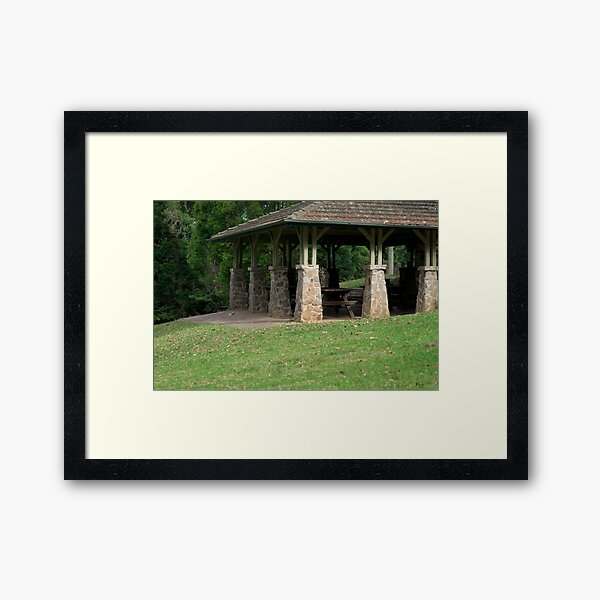 Item preview, romantic historic rural picnic hut in forest designed and sold by Nupu.
