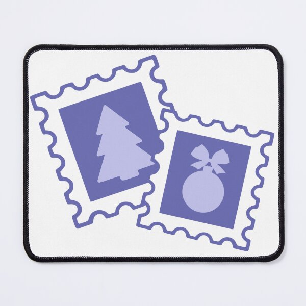Item preview, Christmas Tree Ornament Post Stamps designed and sold by TasimaDesign.