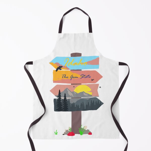 Item preview, Colourful Idaho signpost. The Gem State. designed and sold by janesg.