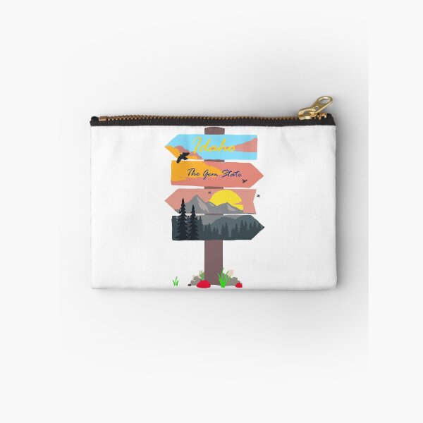 Item preview, Colourful Idaho signpost. The Gem State. designed and sold by janesg.