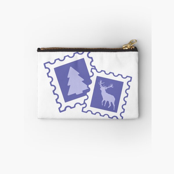 Item preview, Christmas Tree Reindeer Post Stamps designed and sold by TasimaDesign.