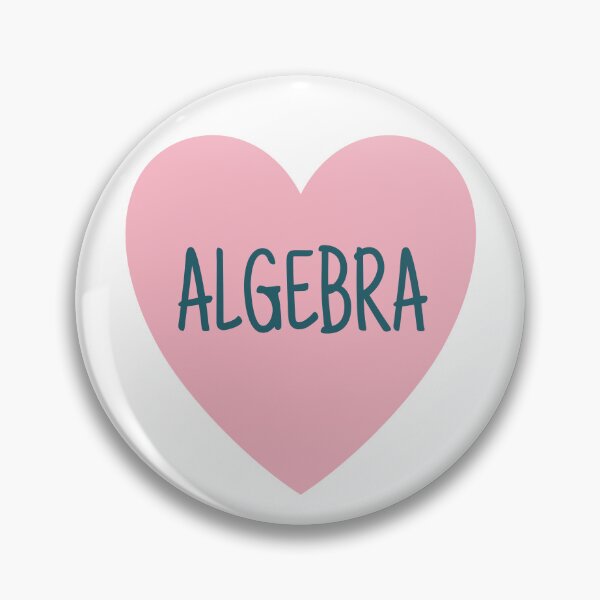 Item preview, Love Algebra heart designed and sold by Think4Prints.