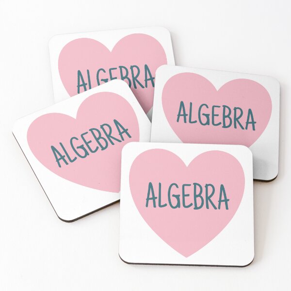 Item preview, Love Algebra heart designed and sold by Think4Prints.