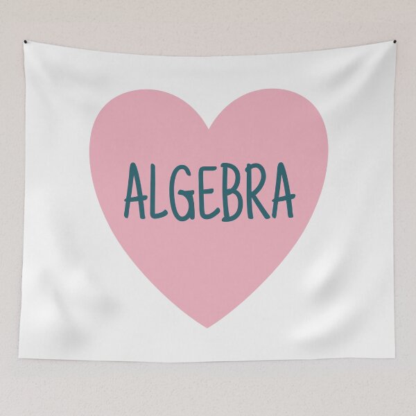Item preview, Love Algebra heart designed and sold by Think4Prints.