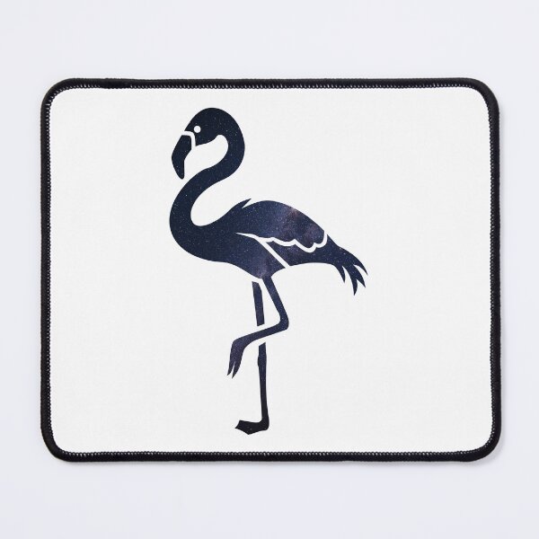 Item preview, Glowing Milky Way On Dark Sky Flamingo | Cute Flamingo designed and sold by BopleDesigns.