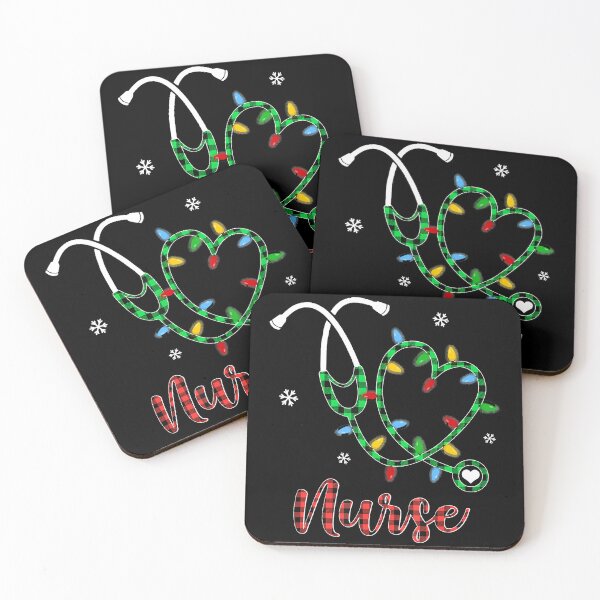 Item preview, Christmas Nurse Buffalo Plaid Nursing Staff Matching Women designed and sold by IsraelCastro.
