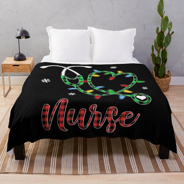 Item preview, Christmas Nurse Buffalo Plaid Nursing Staff Matching Women designed and sold by IsraelCastro.