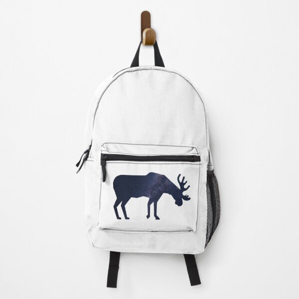 Item preview, Glowing Milky Way On Dark Sky Moose | Cute Moose designed and sold by BopleDesigns.