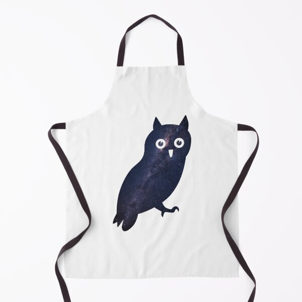 Item preview, Glowing Milky Way On Dark Sky Owl | Cute Owl designed and sold by BopleDesigns.