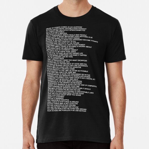 Nikes Shirt Jenny Holzer Truisms Blonde Premium T-Shirt