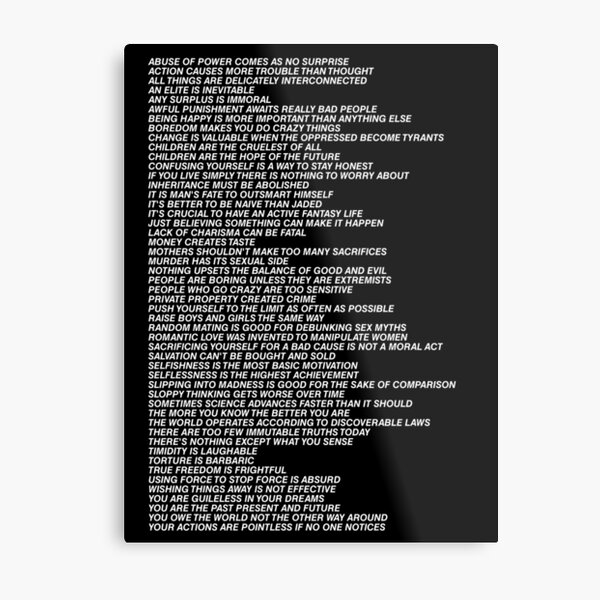 Camisa Nike Jenny Holzer Truismos Rubia Lámina metálica