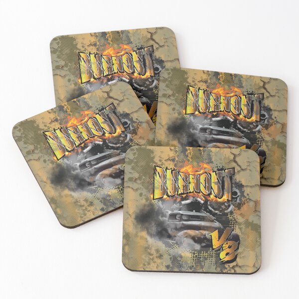 Item preview, Burnout V8 Muscle Cars Hot Rods designed and sold by Wild Style.