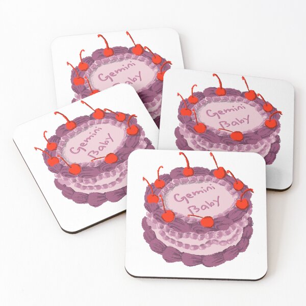 Item preview, Zodiac cake: Gemini baby (cherry on top) designed and sold by Latenight-Art.
