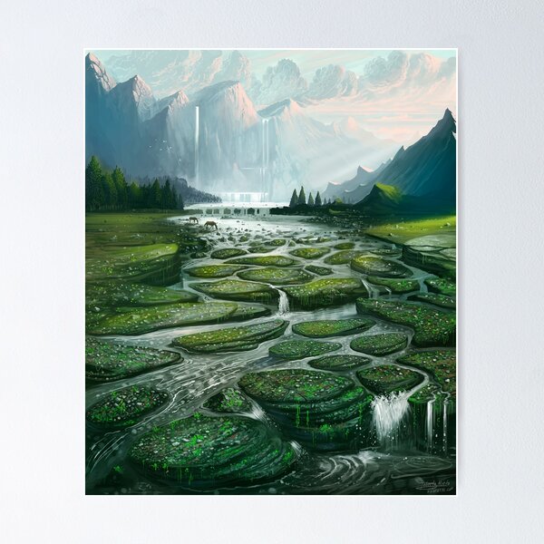 Item preview, The Great Waterfall designed and sold by Syntetyc.