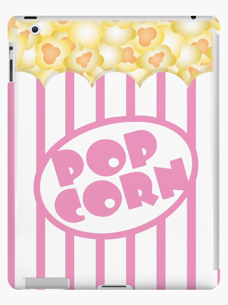 Funda y vinilo para iPad «Palomitas de maíz rosa pastel» de floralinferno |  Redbubble