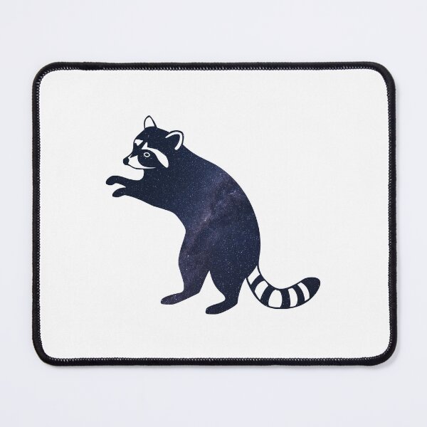Item preview, Glowing Milky Way On Dark Sky Raccoon | Cute Raccoon designed and sold by BopleDesigns.