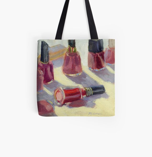 Nail Polish - What Color Today? All Over Print Tote Bag