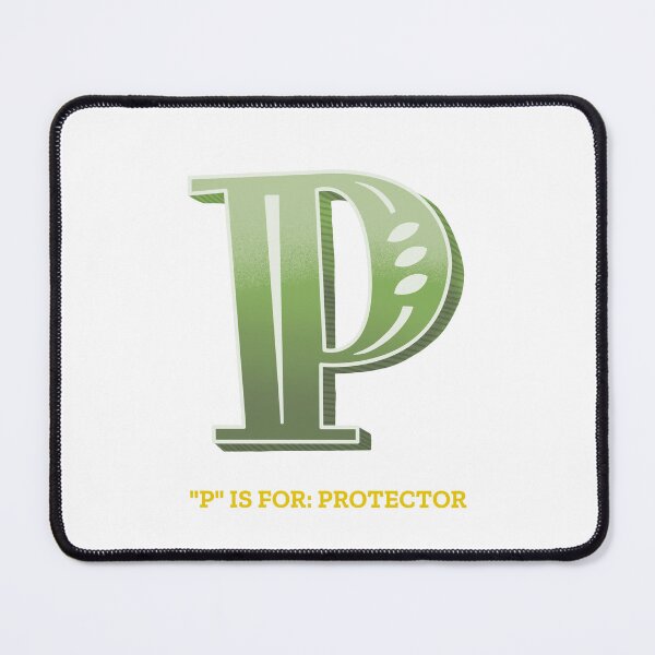 Item preview, P is for protector designed and sold by Eugenie974.