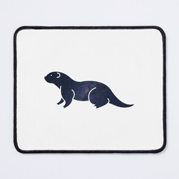 Item preview, Glowing Milky Way On Dark Sky Otter | Cute Otter designed and sold by BopleDesigns.