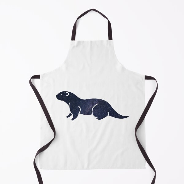 Item preview, Glowing Milky Way On Dark Sky Otter | Cute Otter designed and sold by BopleDesigns.