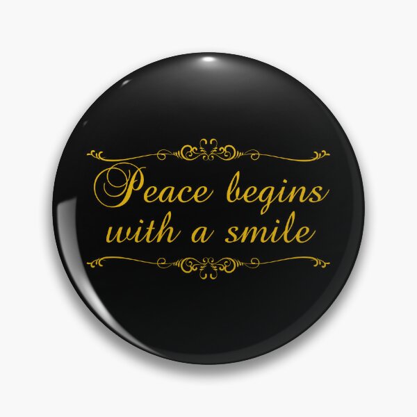 Item preview, Peace Begins With A Smile - Mother Teresa Quotes designed and sold by PhiloJourney.