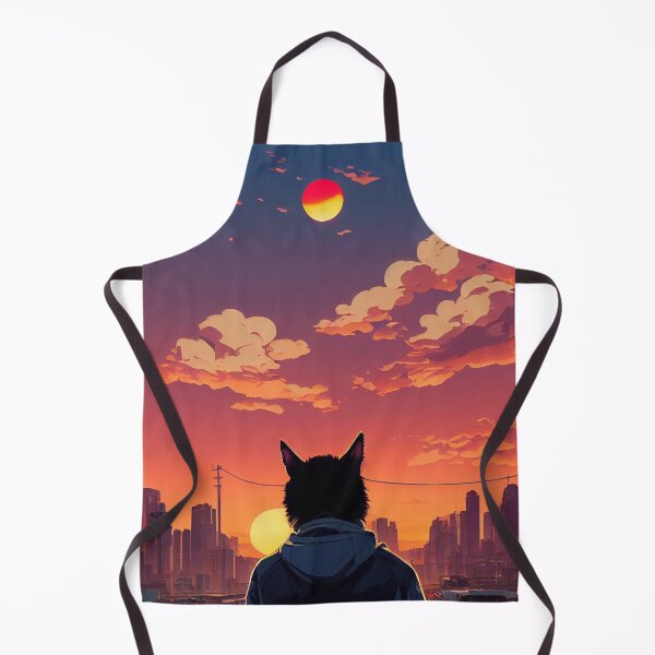 Item preview, Sunset With Cat designed and sold by Aaron Ochs.