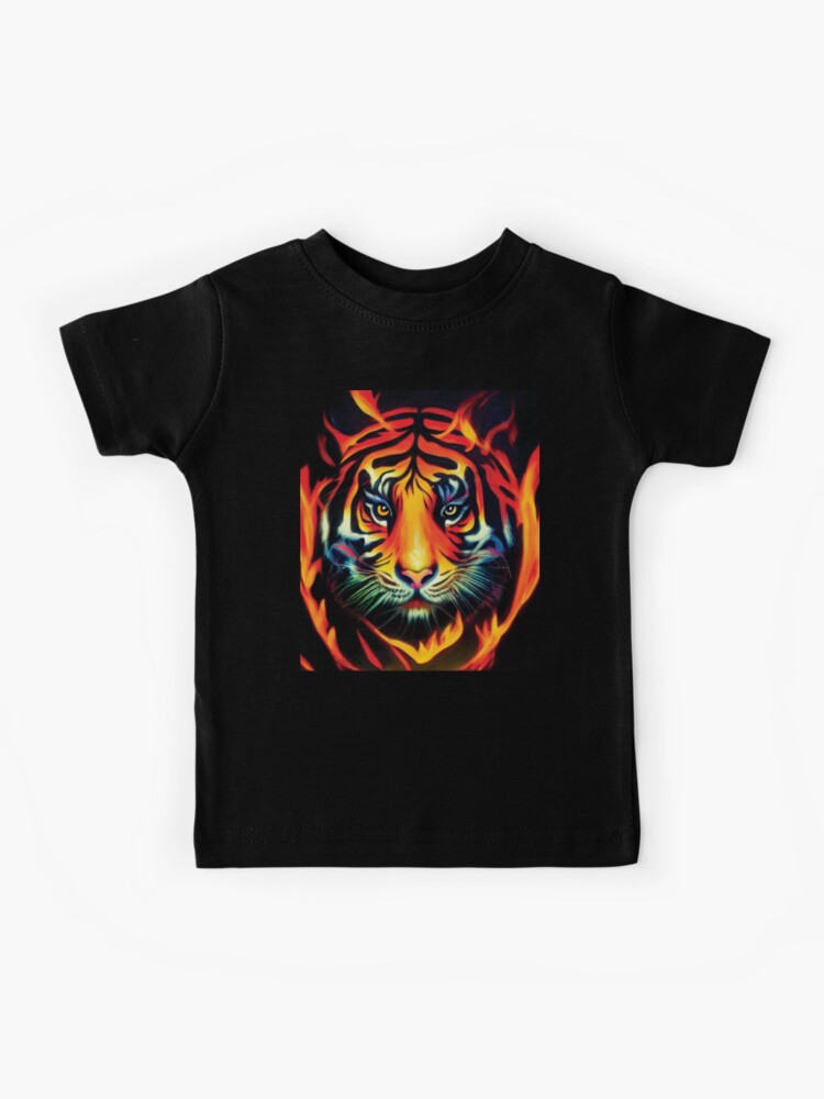 Tiger Flame Shirt Orange