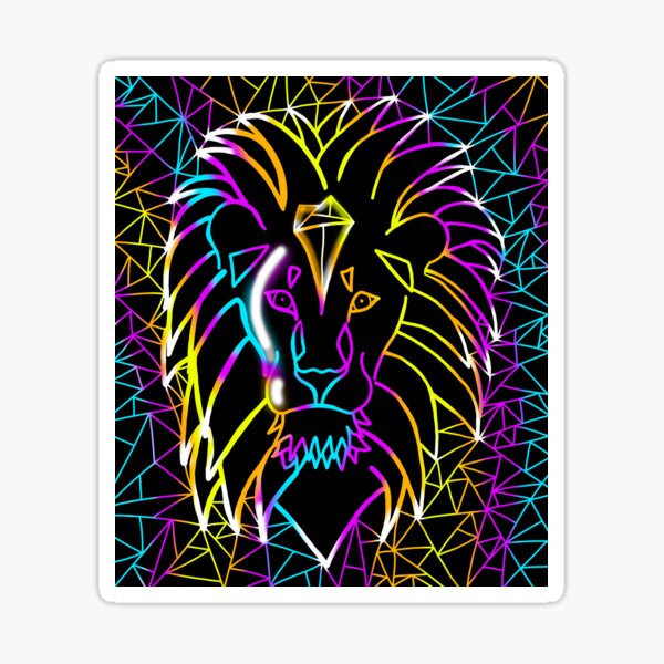 Light of Infinity - Lion Sticker