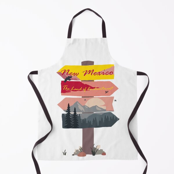 Item preview, Colourful New Mexico State signpost. The Land Of Enchantment designed and sold by janesg.