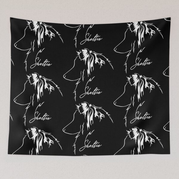 Item preview, Sheltie Shetland Sheepdog Dog Profile Herding Dog designed and sold by dogarts.