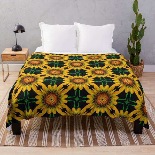 Item preview, sunflower lattice designed and sold by ritusdesigns.