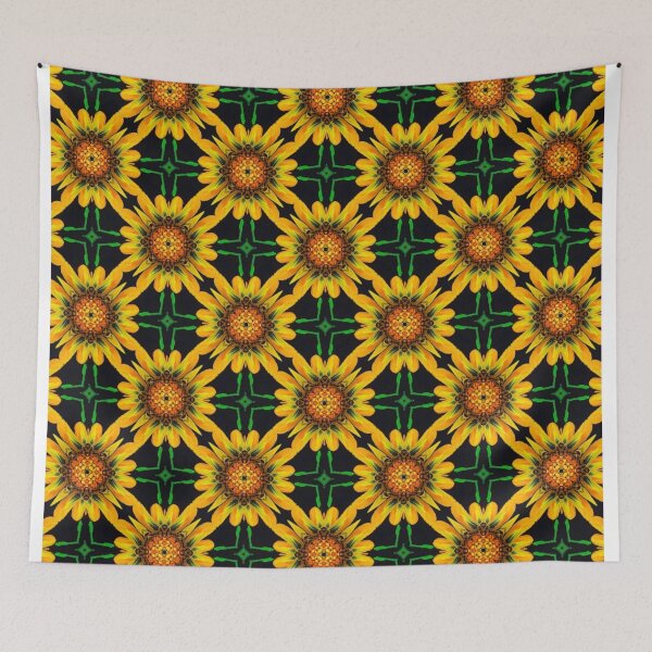 Item preview, sunflower lattice designed and sold by ritusdesigns.