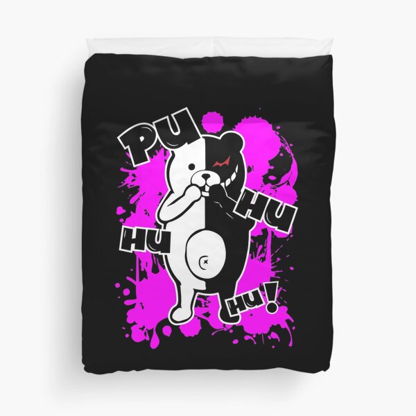 Monokuma Danganronpa - Puhuhuhu Duvet Cover