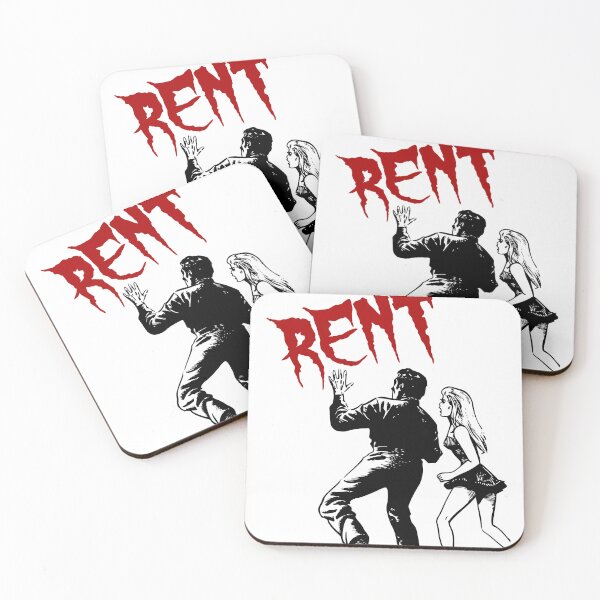 Item preview, 'Rent' Modern Horror Story - Retro Design for T-shirts, mugs, phone cases and other accessories designed and sold by Ridiculam Toga.