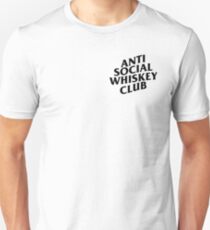 Anti Social Whiskey Club - Whiskey Lovers Unisex T-Shirt