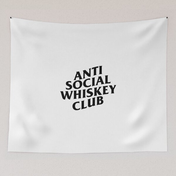 Item preview, Anti Social Whiskey Club - Whisky Lovers designed and sold by chunknozza.