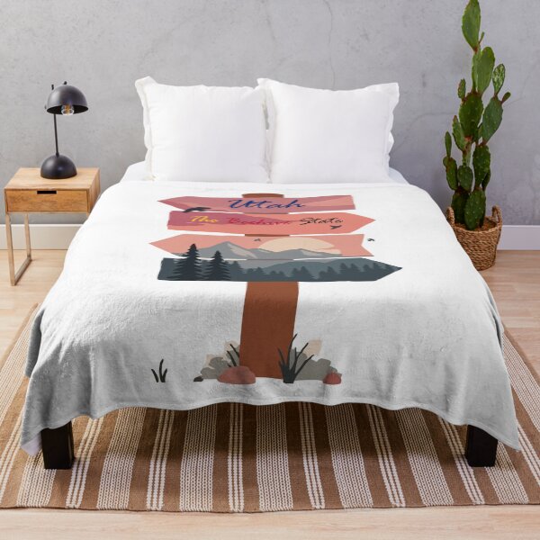 Artikelvorschau, Bunter Wegweiser des Staates Utah. Der Bienenstockstaat. entworfen und verkauft von janesg.