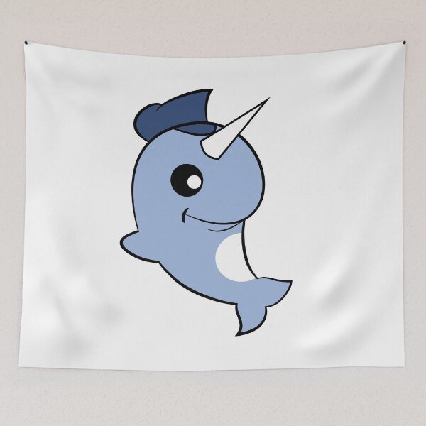 Item preview, Captain Narwhal designed and sold by CreativeStrike.