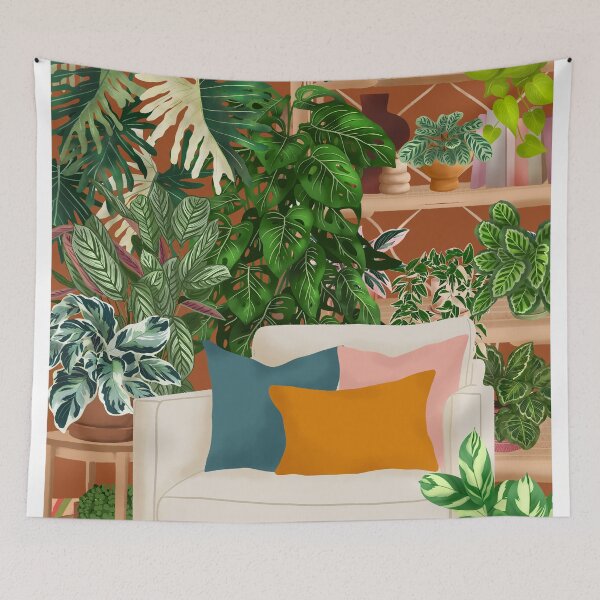 Item preview, Bohemian interior with plants designed and sold by Ana Moguš.