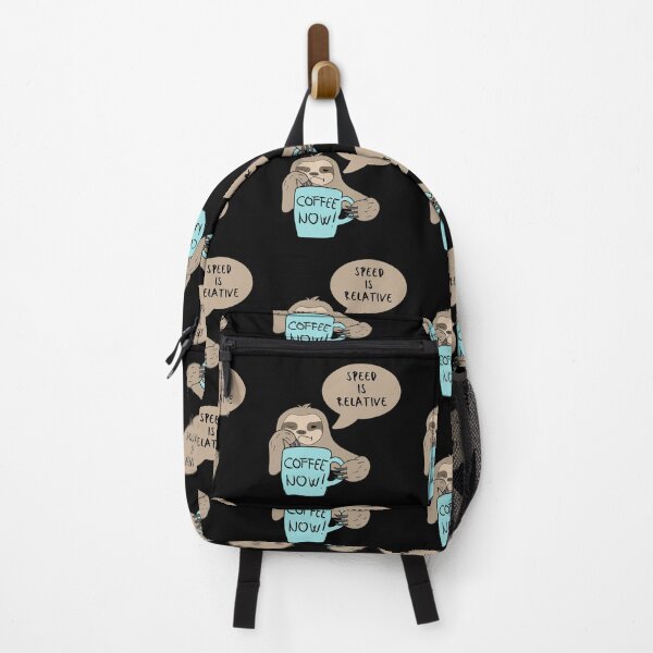 Item preview, Speed is relative coffee sloth designed and sold by eloski.