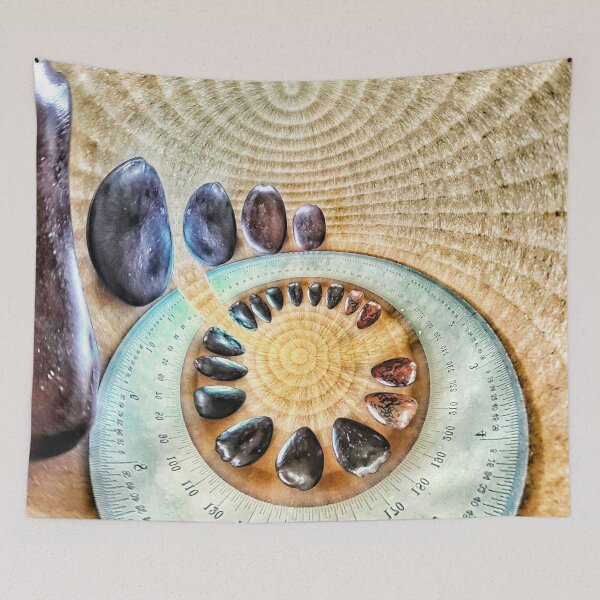 Item preview, Organic Sea Beans at a Geometric Biophilic Design Meeting - Digital Art (Photo Manipulation) 4 of 4 designed and sold by Beachy.