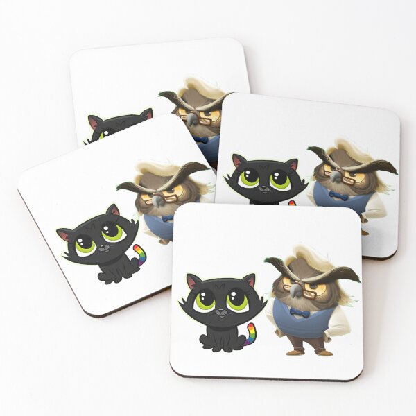 Item preview, A cat and an owl #5 designed and sold by It's All Yours.