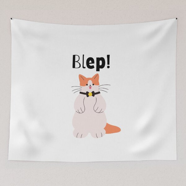 Item preview, Cute Cat Blep designed and sold by FabDesigns91.