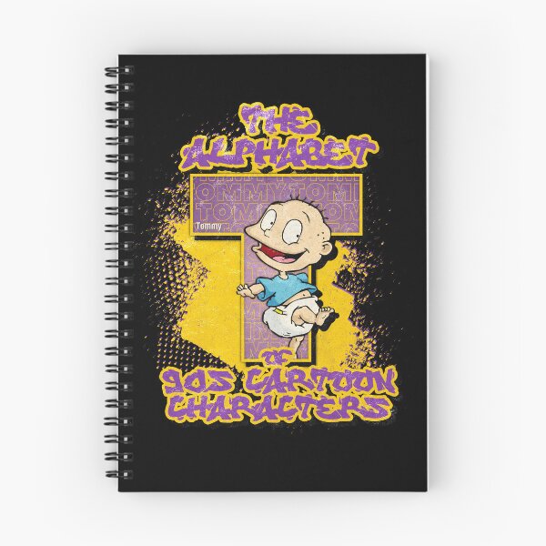 Item preview, The Alphabet of 90s Cartoon Characters Letter T is for Tommy designed and sold by More-dan-Prints.